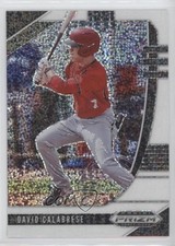 2020 Panini Prizm Draft Picks White Sparkle Prizm David Calabrese #PDP82 11pj
