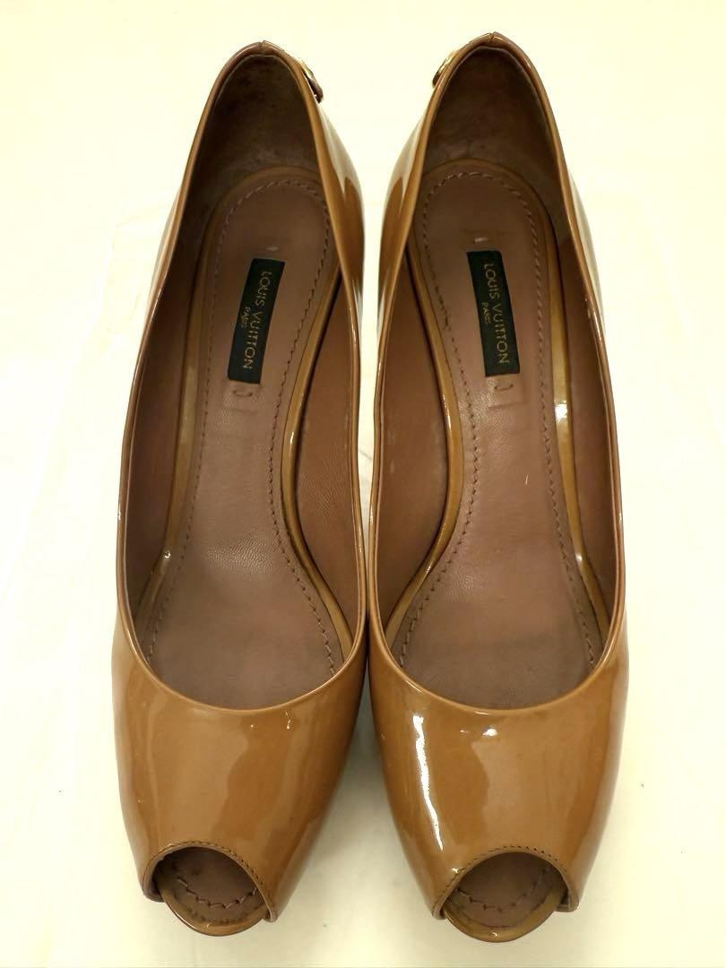 Louis Vuitton Shoes Pumps Heel EU 36.0 US 6.0 Pink Beige Authentic thumbnail 19