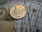1945-P  Mercury Dime    90% Silver