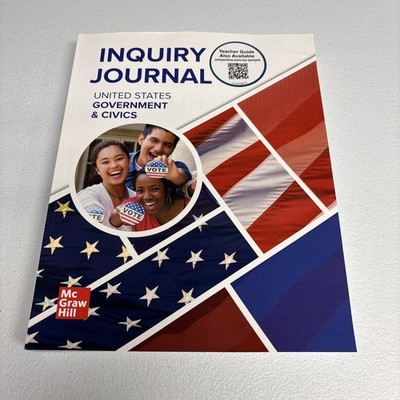 United States Government & Civics, Inquiry Journal by McGraw Hill (2023,...
