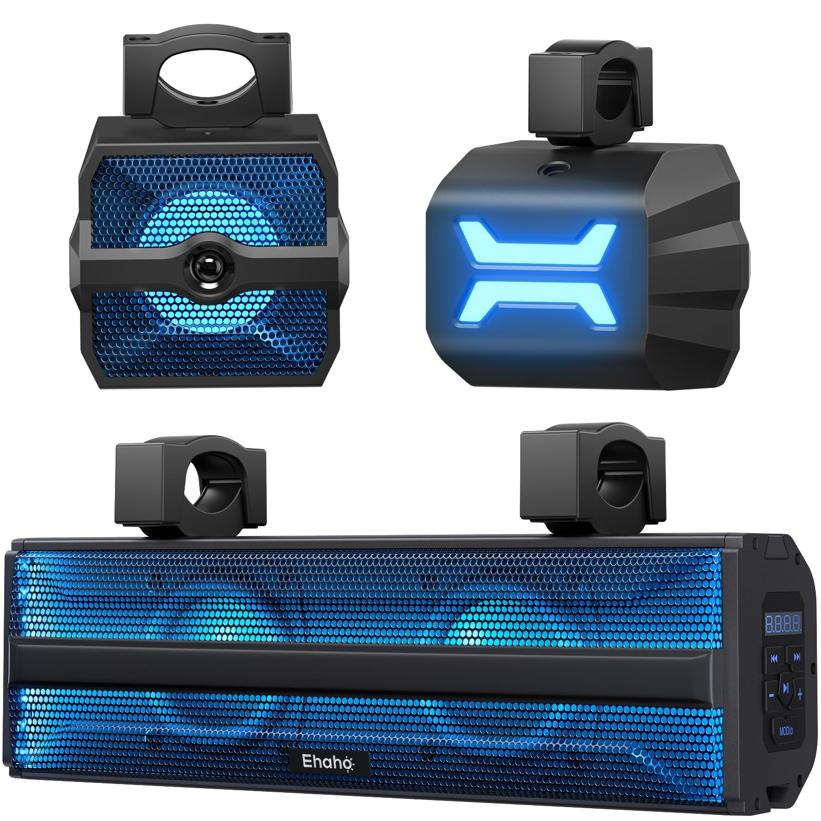 Bar (subwoofer) And Speakers, 17 Inch Bluetooth Atv So...