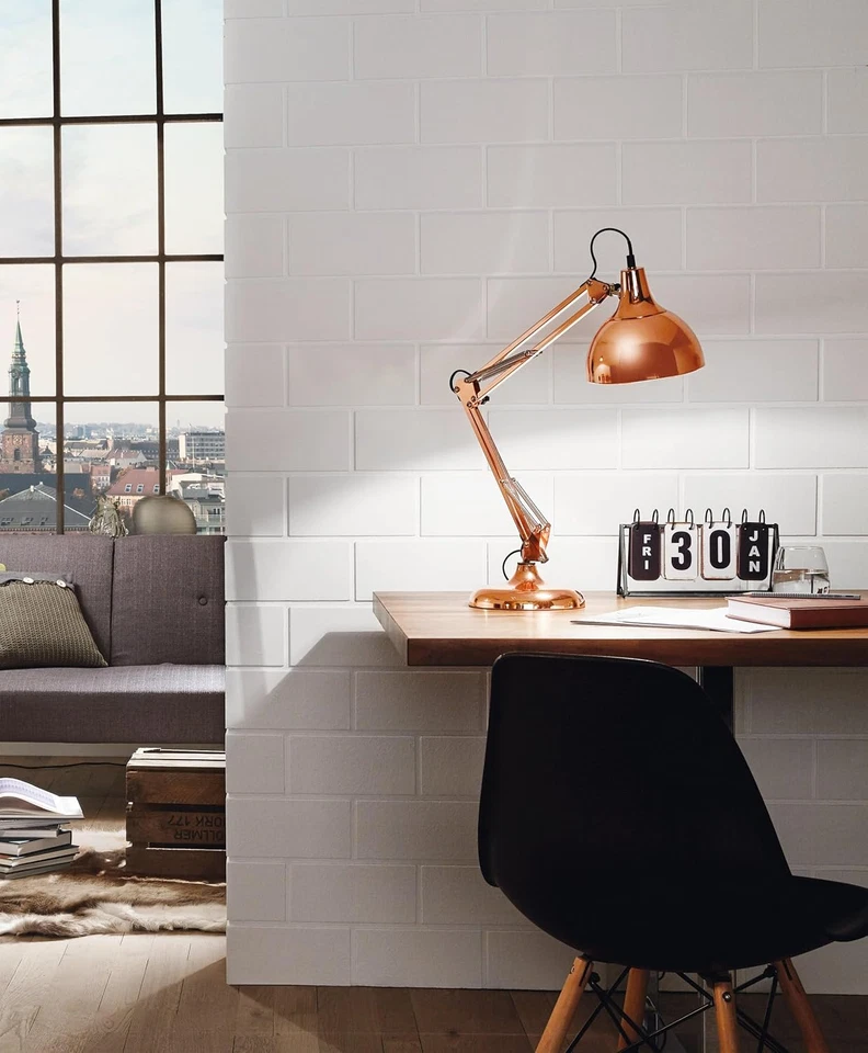 Lampada Da Tavolo Borgillio, Lampada Da Tavolino Da Scrittura in Design Industri - Immagine 3 di 4