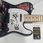 NIGHT RANGER SIGNED CUSTOM ELECTRIC GUITAR BRAD GILLIS JACK BLADES KEAGY JSA COA — photo 2