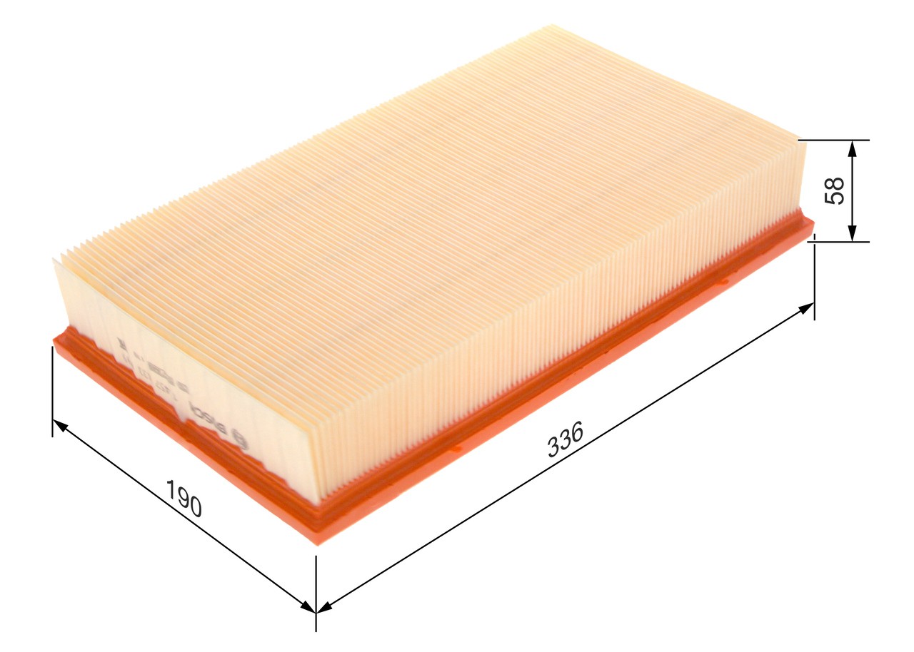 BOSCH-OE 1 457 433 699 Air Filter for MERCEDES-BENZ