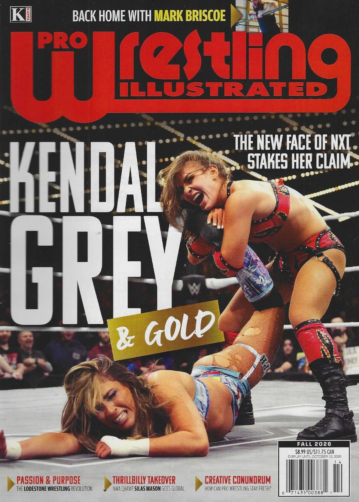 PRO Wrestling Illustrated FALL  2026: Kendal Grey & Gold