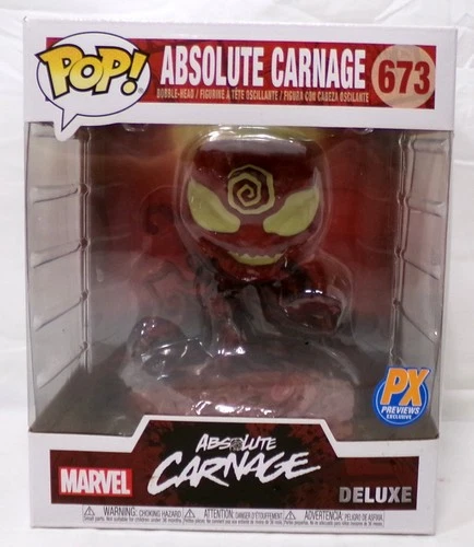 Funko Pop! Deluxe 2020 Marvel Absolute Carnage 673 Absolute Carnage Px Previews