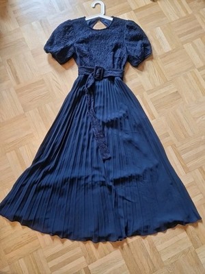 Kleid Von Coast Gr. 34 dunkelblau