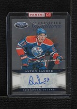 2012-13 Certified Certified Signatures Anton Lander #CS-AL Auto bi1