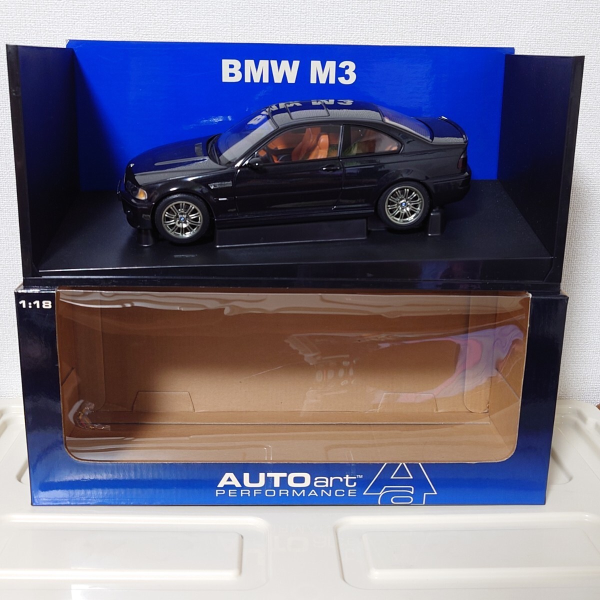 AutoArt BMW M3 coupe e46 2001 black 70541