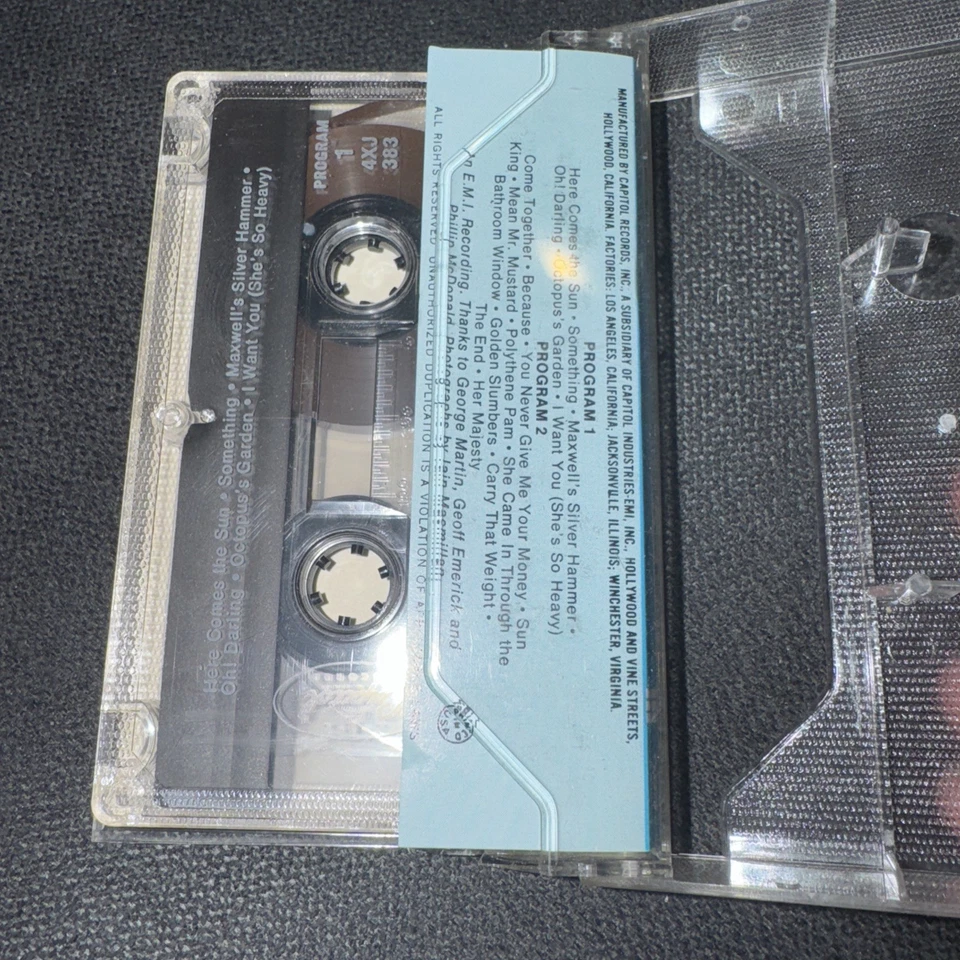 The Beatles - Abbey Road (Rare Cassette Tape 1969 Capitol Records) Free Shipping - Image 3 of 4