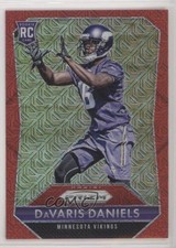 2015 Panini Prizm Rookies Red Mojo Prizm 70/99 Davaris Daniels #222 0b5