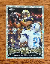 Marques Colston 2012 Topps Chrome X-Fractor New Orleans Saints