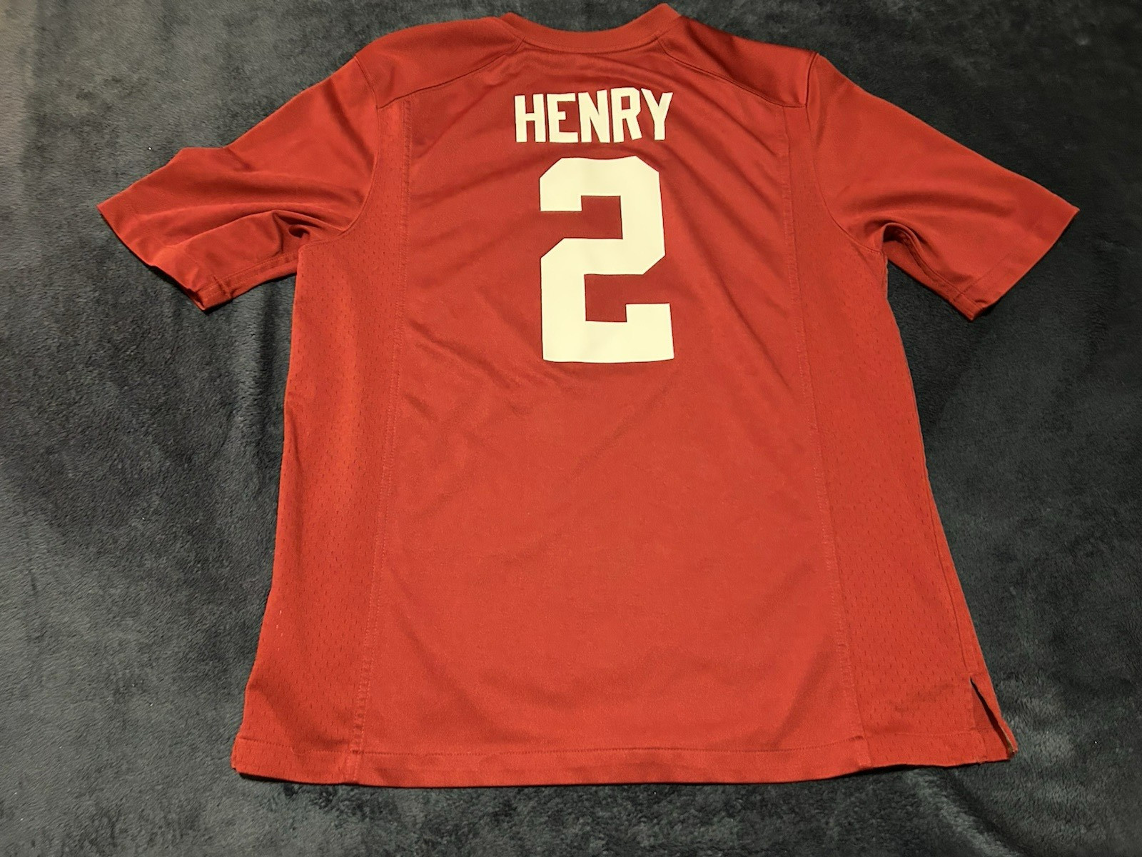 Nike Team Derrick Henry #2 Alabama Crimson Tide Jersey Mens Large