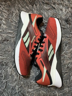 Reebok Nano X4 Justin Fields Cross Training Gym Shoes  Red Grey White Size 8