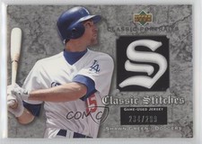 2003 Upper Deck Classic Portraits Stitches Jerseys /299 Shawn Green #GJ-SG 2a8