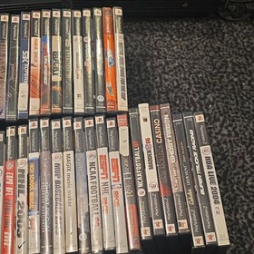 Sony PlayStation 2 PS2 Console Bundle w/ Games, Memory Card, A/V Cable & Cases