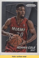 2014-15 Panini Prizm Norris Cole #80 READ 0a1