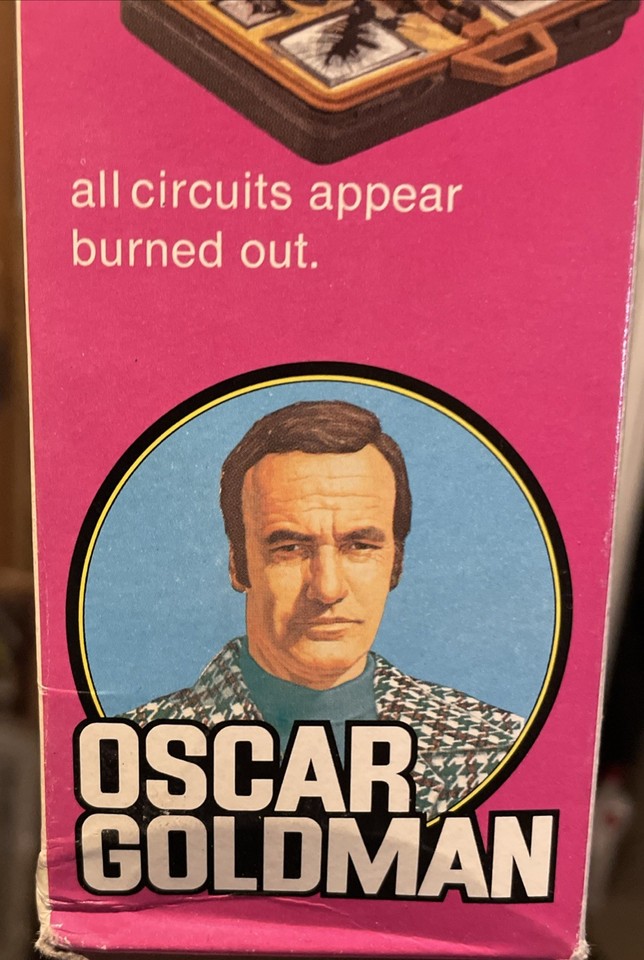 NIB Oscar Goldman with Exploding Briefcase (1977) Six Million Dollar ...