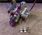 LEGO Star Wars 8019: Republic Attack Shuttle W/ Minifigures Great Used Condition