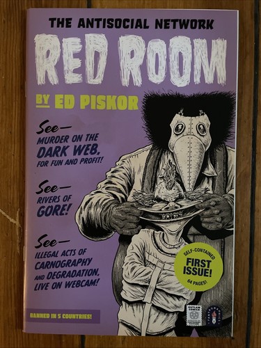 Red Room 1 2 3 Cover B Incentive Ed Piskor (Kayfabe) Troy Nixey, Takashi Okazaki - Picture 2 of 7