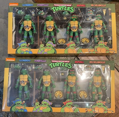teenage mutant ninja turtles action figures neca | eBay