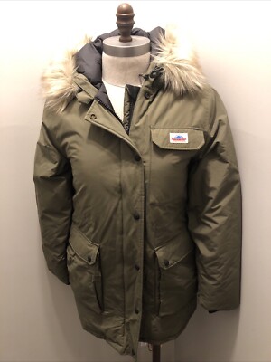 New W/tag! Penfield Lexington Insulated Parka Wmns XS OliveGreen 60/40 Coat