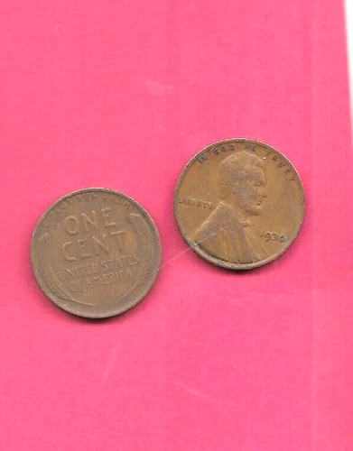 US LINCOLN WHEAT CENT 1930 P VF-VERY FINE-NICE OLD VINTAGE ANTIQUE  PENNY COIN
