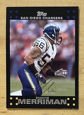 Shawne Merriman 2007 Topps Football #280 San Diego Chargers NM+