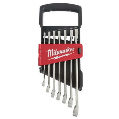 Milwaukee Tools 7-teiliges metrisches Kombinations-Schraubenschlüssel-Set - 4932464257