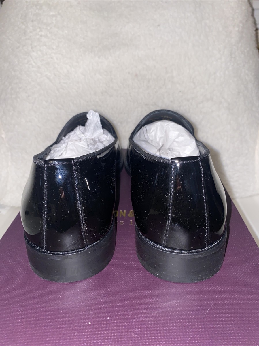 Johnston & Murphy Gavney Slip-On Loafer in Black Patent size 10.5 Men main image 4