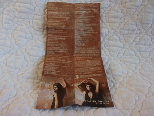 JAMIE-LYNN SIGLER HERE TO HEAVEN CD 13 TRACKS 3 IN SPANISH BIG SKY THE SOPRANOS - Picture 9 of 9