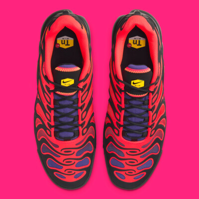 Nike Air Max Plus Drift All Day Bright Crimson Red Black Tuned