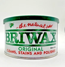 Briwax - Silver Gray  Furniture Wax Polish, 1 Pound (Pack of 1), 16 Ounce
