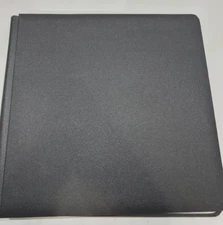 Creative Memories 12 x 12 Black Flex Hinge Album Coverset Old Style