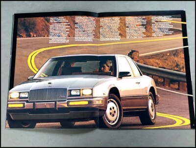 1986 Buick 28-page Brochure Catalog Regal Grand National LeSabre T