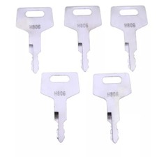 5X Keys 17001-00019 H806 For Takeuchi Excavator  Skid Steer Track Loader