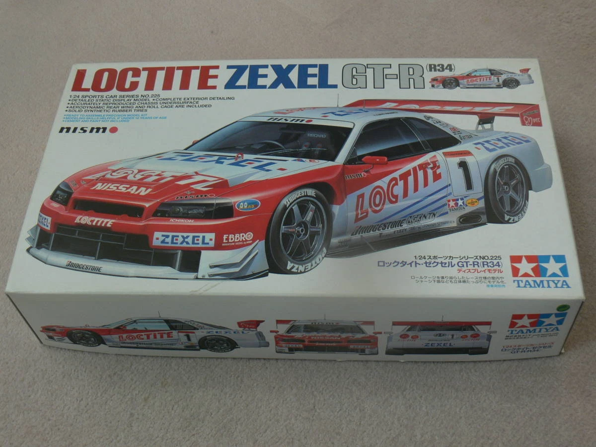 タミヤ 1 24 ロックタイト・ゼクセルGT-R - 通販 - guianegro.com.br