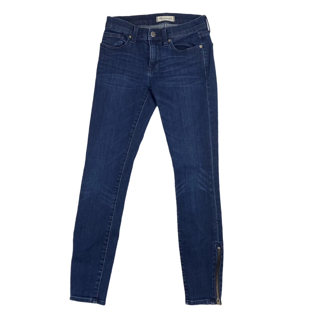 Madewell skinny skinny store ankle zip