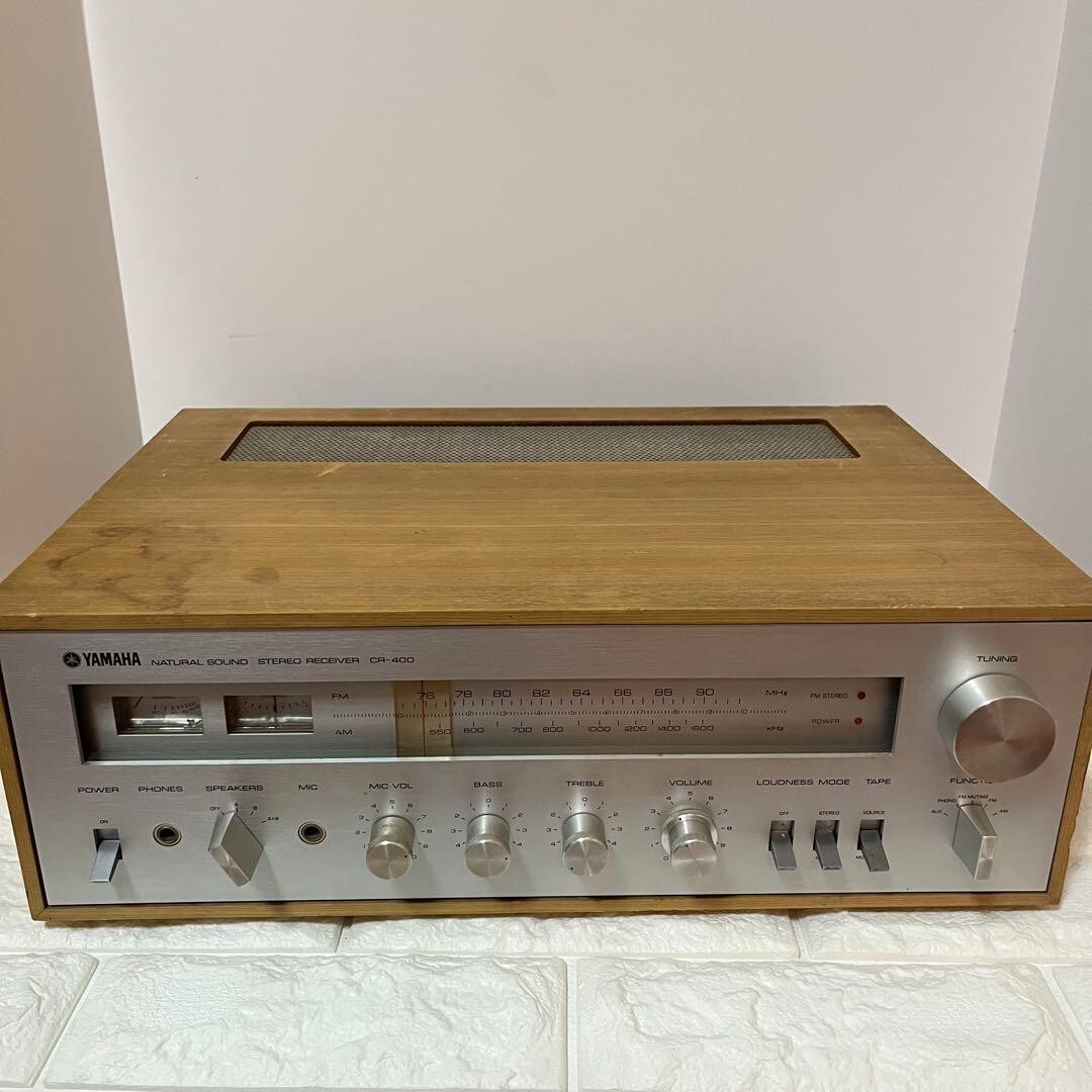som　ヤマハ　ステレオレシーバー CR-400 Yamaha CR-400 Natural Sound Stereo Receiver Confirmed