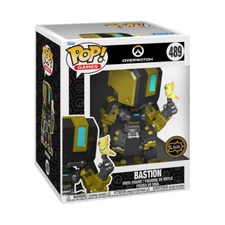 Funko Pop! 2018 Games Overwatch 489 Bastion Blizzard 30th Fanatics Vinyl Figure