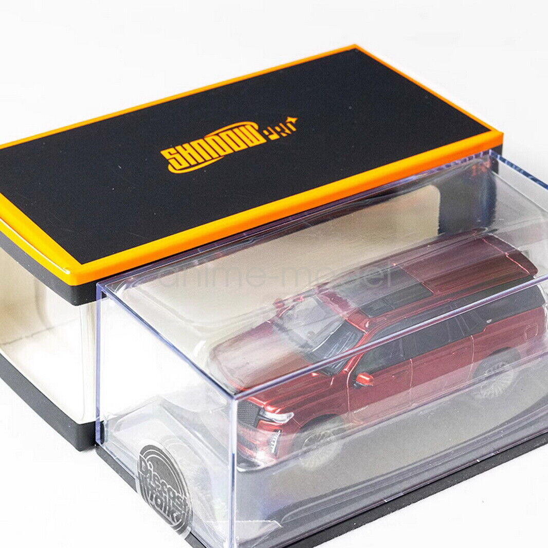 SHADOW PRO 1/64 Scale Escalade ESV Red Diecast Car Model Toy Gift