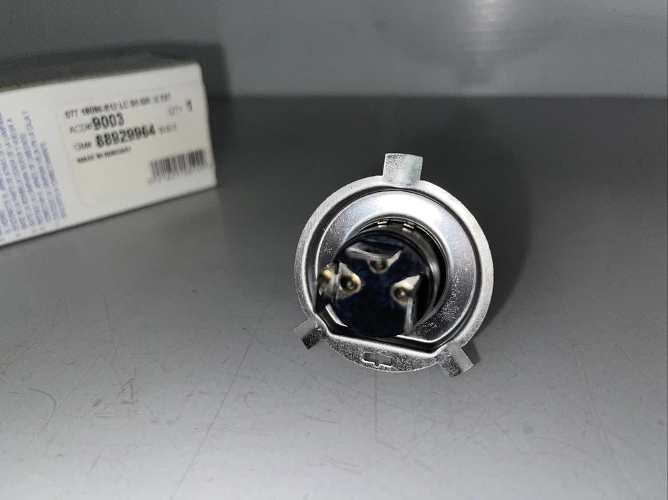 Bombilla antiniebla premium - Bombilla de lámpara principal ACDelco GM Original 9003 88929964 Foto 3 de 3