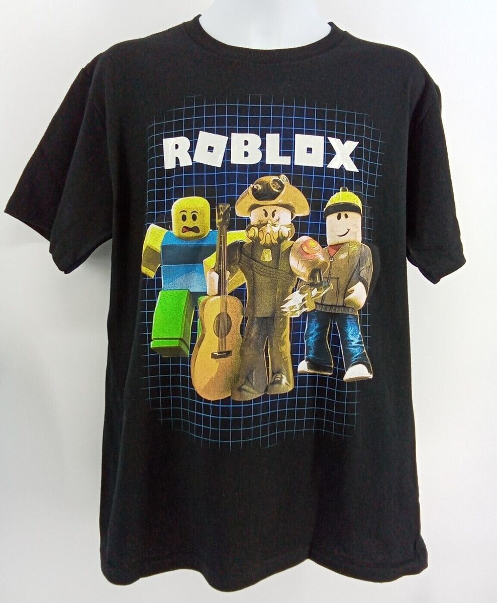 black t-shirt - Roblox