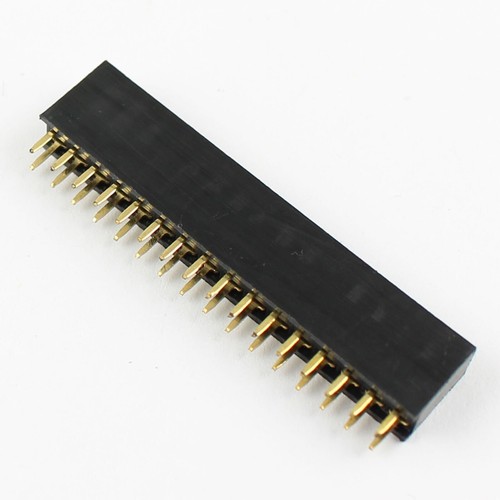 5 Stck. 2,54 mm Steigung 2x16 Pin 32 Pin Buchse doppelreihig gerade Pin Kopfzeilenleiste - Bild 3 von 6