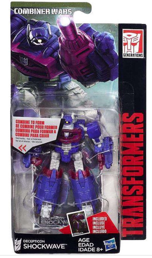 Hasbro Transformers Combiner Wars Decepticon Shockwave Legends