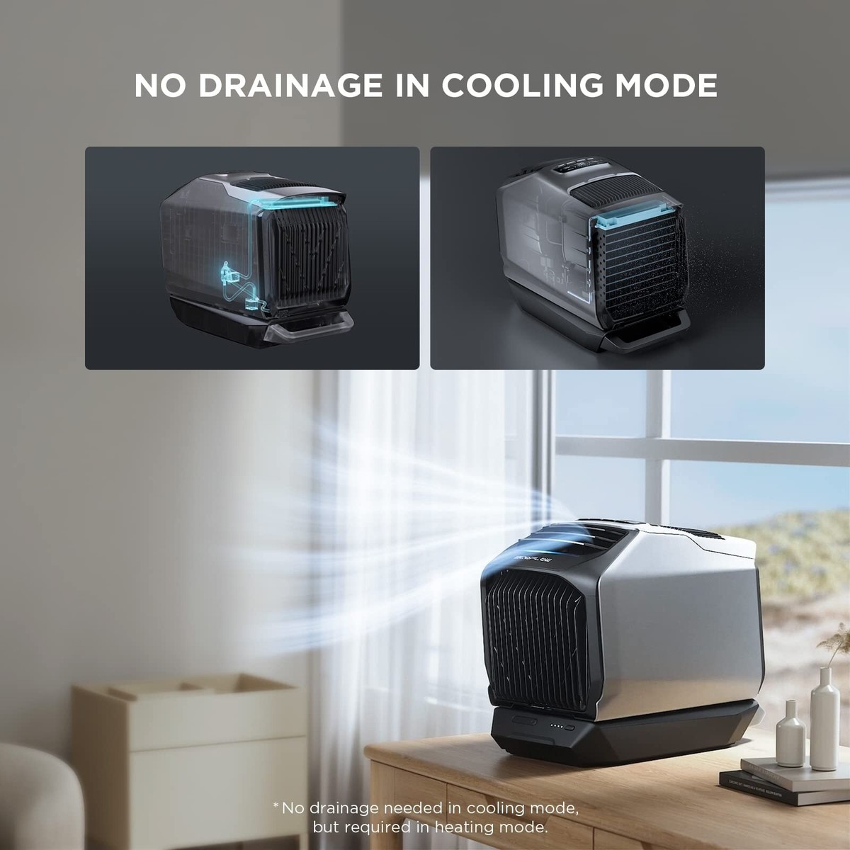 エコフロー wave2　新品未使用 ECOFLOW EcoFlow WAVE2 ポータブルエアコン 冷暖房 車中泊