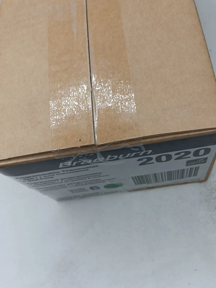 (Lote de 6) Termostato Programable BRAEBURN 2020 1 Calor/1 Frío Foto 2 de 3