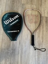 Wilson Green/Black Dimension Racquetball Racquet Racket - With Case