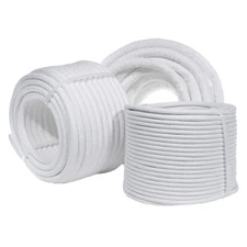 Craft Coiling Cord for Basketry & Fiber Sculpting in White with Multi Sizes