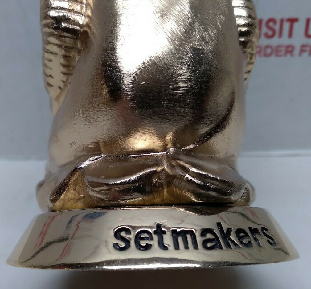 宝物　1980年　ロナルドマクドナルド　シルバー　Setmakers フィギュア VERY RARE GOLD PLATED RONALD McDONALD STATUE SETMAKERS 1984
